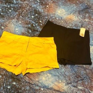 Bundle of 2 Forever 21 Shorts M Black/Yellow